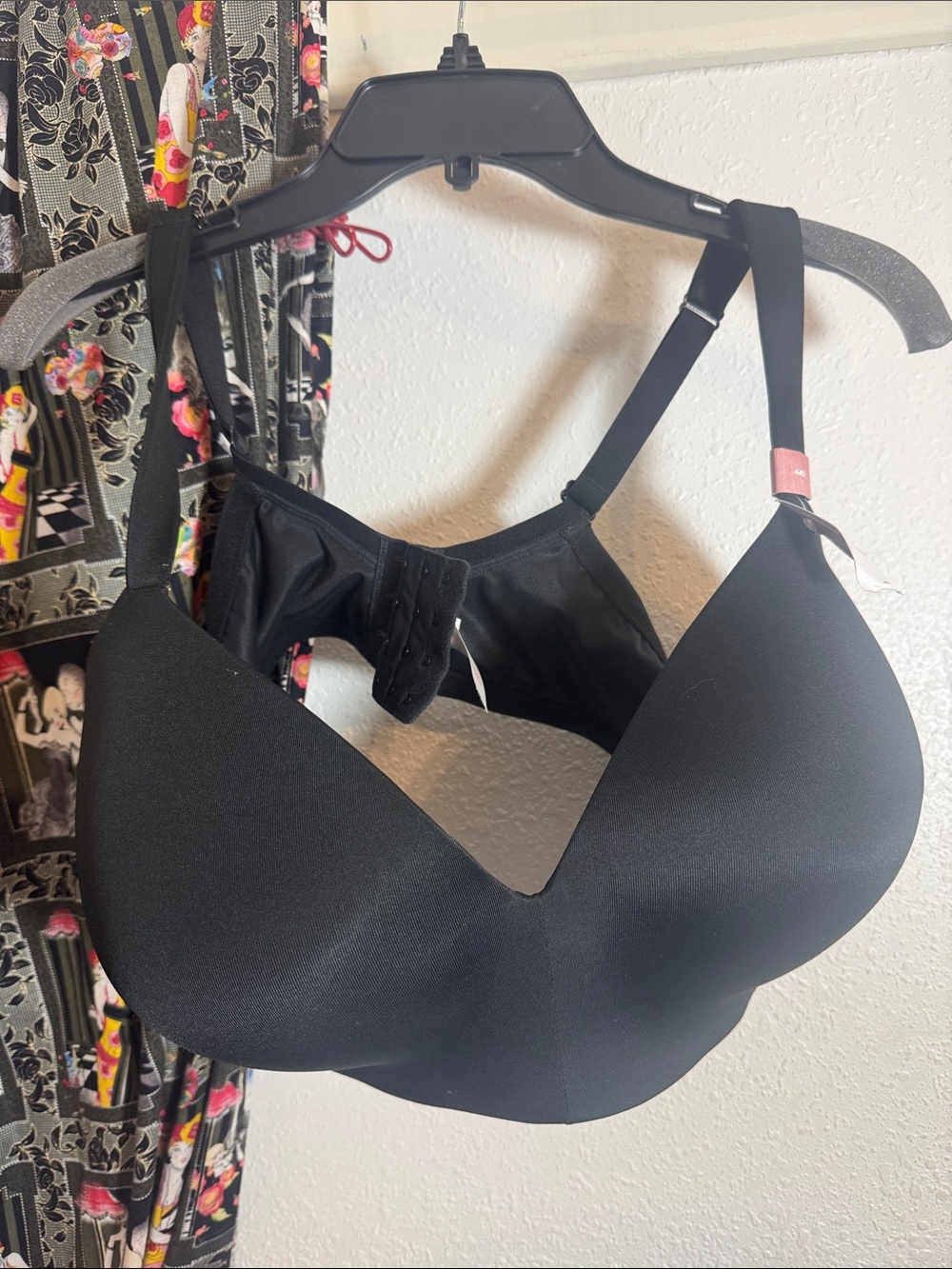 NWOT Cacique Black SMOOTH wire free Lightly Lined T Shirt Bra